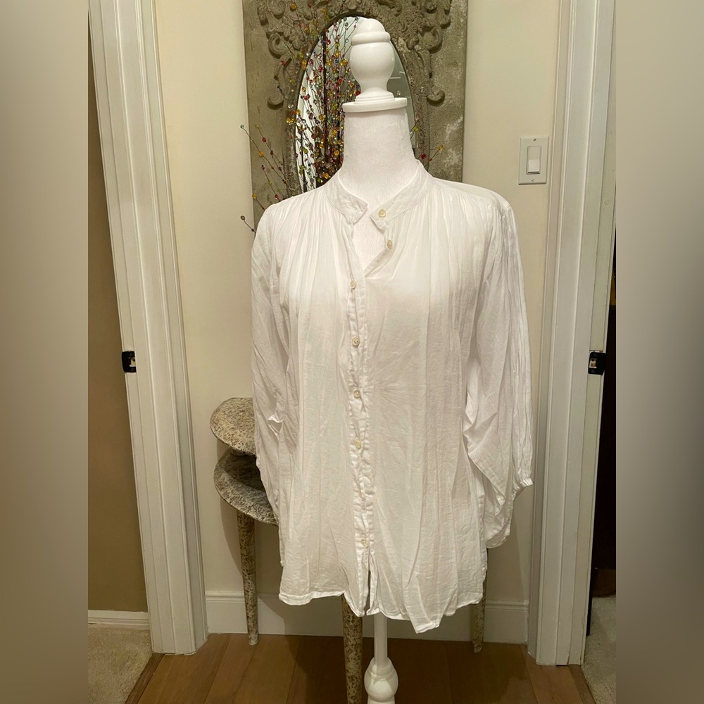 CLOSED white button down blouse
